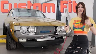 I didn't Want To Cut This.. but // 2UZ V8 '74 Celica