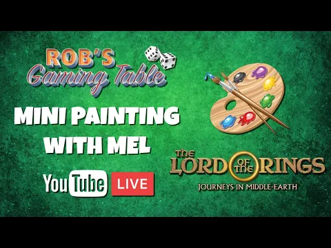 Mini Painting with Mel Episode #2 LOTR Balrog