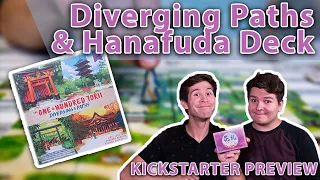 Hanafuda Deck and The One Hundred Torii Diverging Paths Expansion | Kickstart Preview