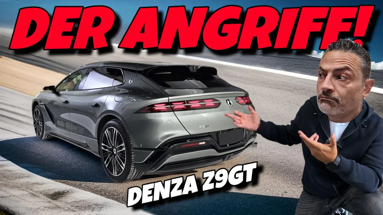 Denza Z9GT gegen BMW, Mercedes und Porsche! Chinas Elektro-Kracher im Check.