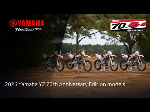 2026 Yamaha Yz 250 F 40 Th Anniversaire Thumbnail alt