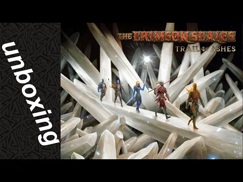 Unboxing The Crimson Scales: Trail of Ashes fan made expansion
