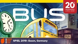 Bus 20th Anniversary ed. - game overview at SPIEL 2019