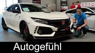 Honda Civic Type R all-new generation REVIEW Exterior/Interior neu 2018 - Autogefühl