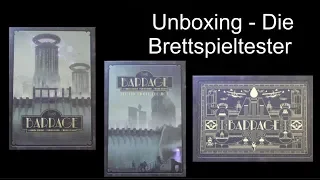 Unboxing - BARRAGE von Cranio Creations - mit Erweiterung und 3D Map - Brettspiel