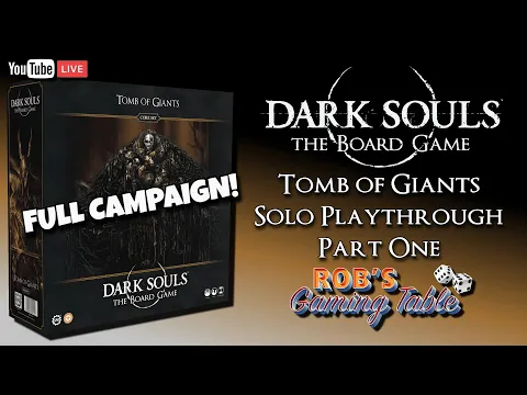 Dark Souls: The Board Game Tomb of Giants Solo Playthrough Part 1