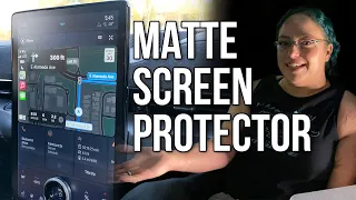 Mustang Mach-E Screen Protector (Get rid of glare & fingerprints!)
