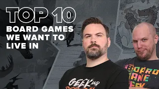 Top 10 Board Games We Want to Live In - BGG Top 10 w/ The Brothers Murph