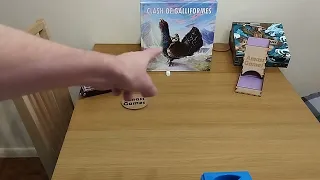 Dice distancing 101 Clash of Galliformes AmassGames Scarce 4x Ti4 Catan Scythe board game review UK
