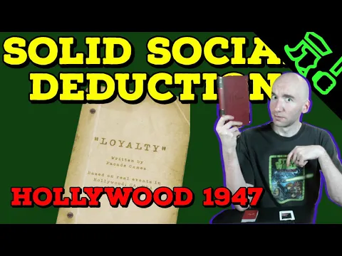 Where Does Your Loyalty Lie? Hollywood 1947 Review - Solid Social Deduction