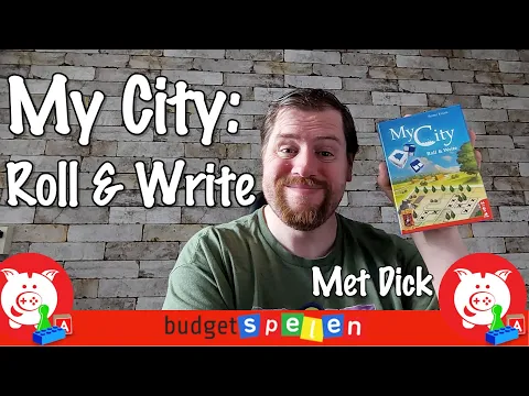 Videorecensie: My City Roll & Write met Dick