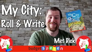 Videorecensie: My City Roll & Write met Dick