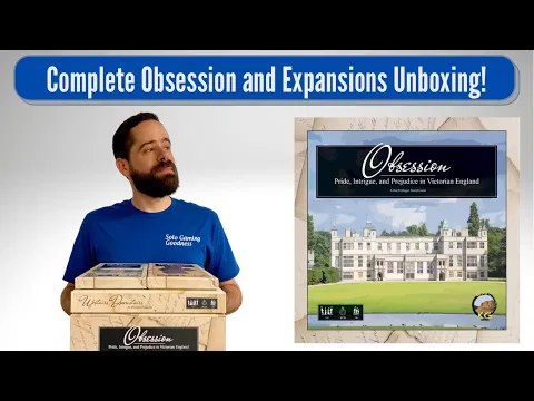 Full Obsession and All Expansions Unboxing