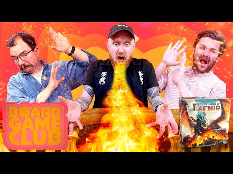 Let's Play THE FLAMES OF FAFNIR | Board Game Club #ad