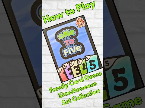 One to Five - 2 Player #howtoplay #tutorial #tutorialtuesday