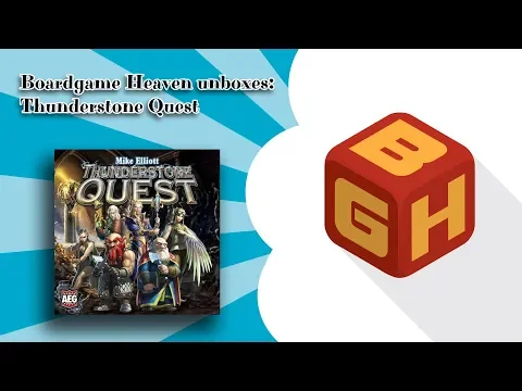 Boardgame Heaven unboxes Thunderstone Quest