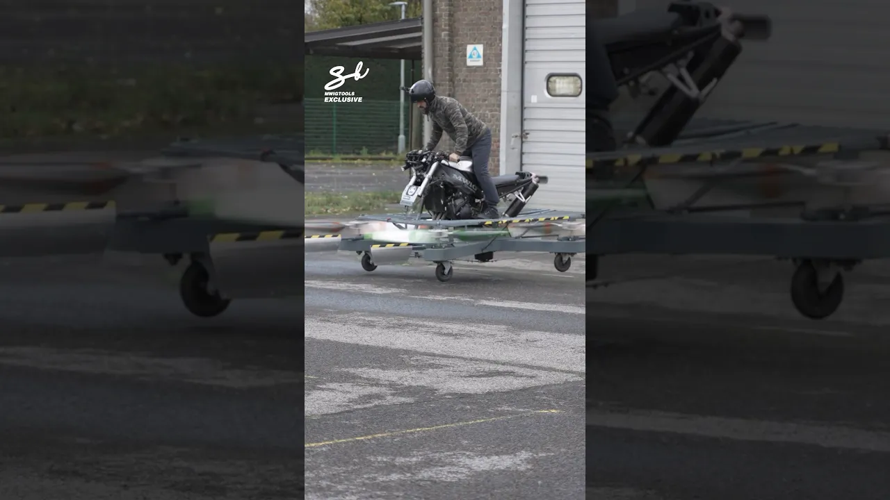 Taking "off-road" to a whole new level! 😱🚁 I 🎥: @mwigmedia #flyingcar #car #flying