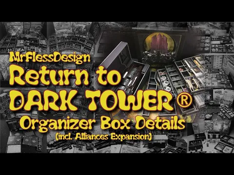 Return to Dark Tower Organizer Box Details