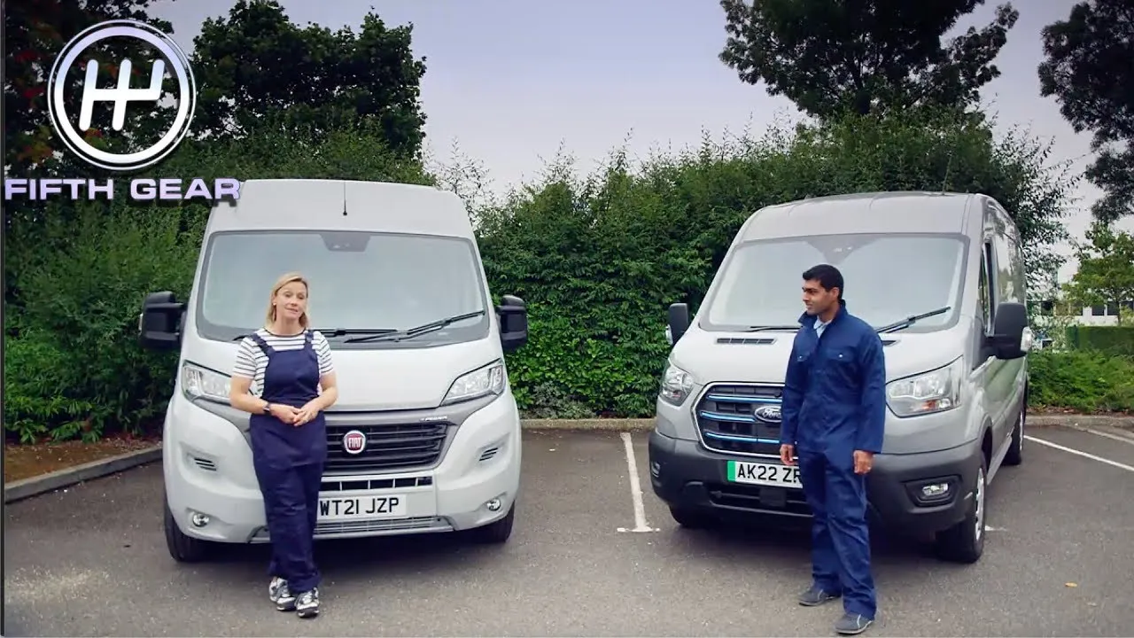 EV Van Challenge: Ford v Fiat PT1 First Impressions | Fifth Gear