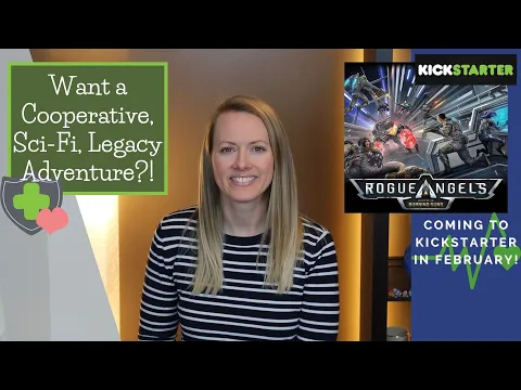 ROGUE ANGELS: Legacy of the Burning Suns | A Review of a Co-op, Sci-fi Legacy Board Game