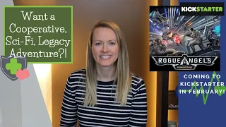 ROGUE ANGELS: Legacy of the Burning Suns | A Review of a Co-op, Sci-fi Legacy Board Game