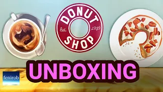 Donut Shop Board Game | Unboxing (No Talking)