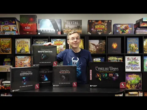 Cthulhu Wars OS3 Unboxing - Alle dt. Erweiterungen