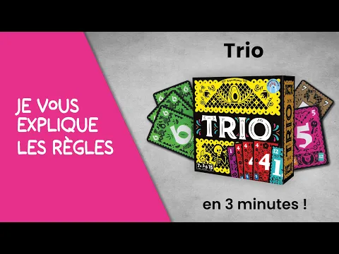 Je vous explique TRIO en 3 min!
