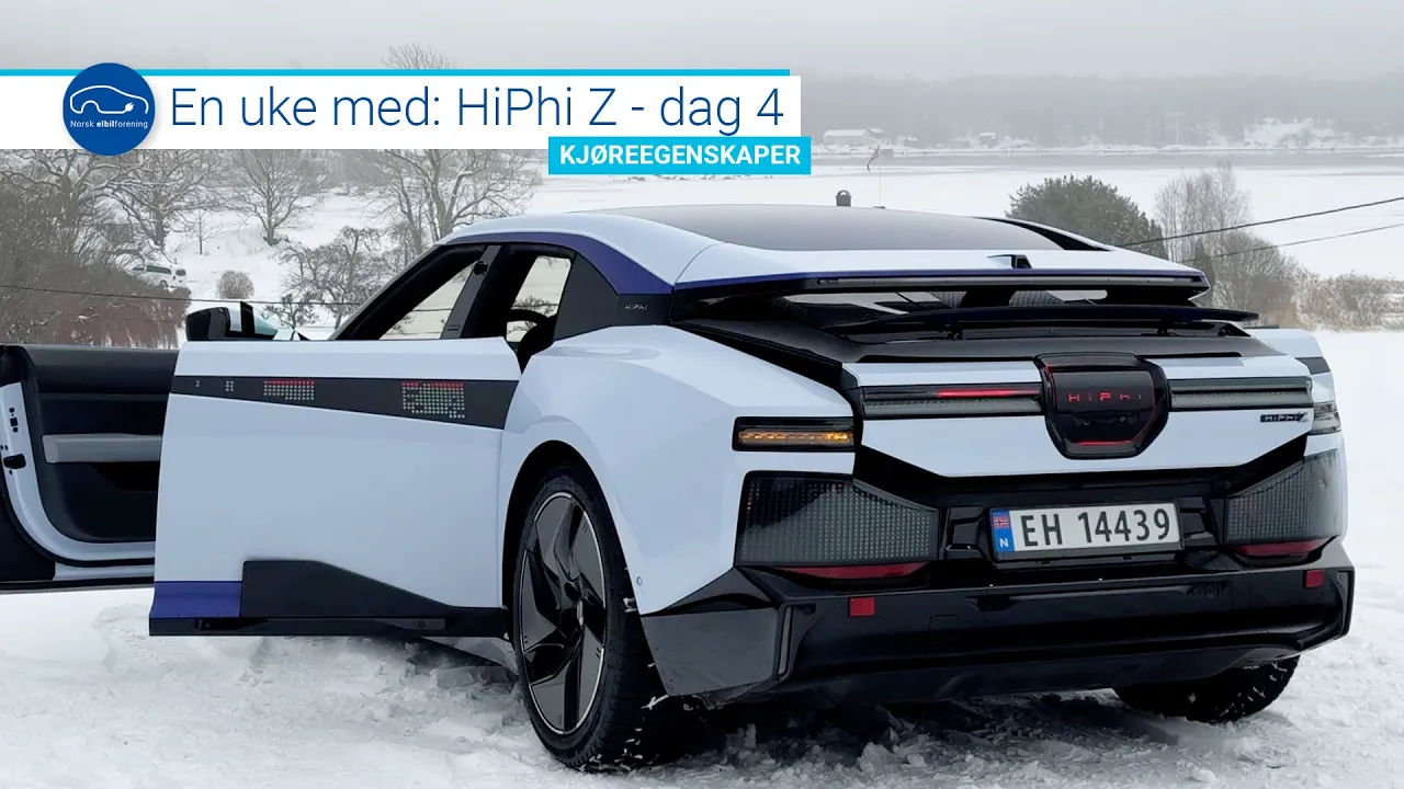 En uke med HiPhi Z - dag 4: Sportsbil eller komfort-cruiser?
