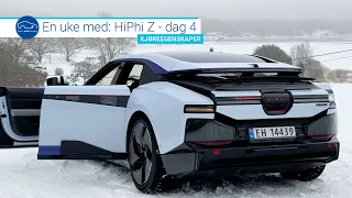 En uke med HiPhi Z - dag 4: Sportsbil eller komfort-cruiser?