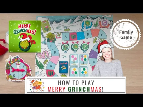 Merry Grinchmas! | How to Play | Table Top Board Game | Family Board Game