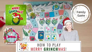 Merry Grinchmas! | How to Play | Table Top Board Game | Family Board Game