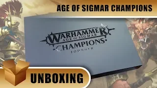 Age of Sigmar: Champions Unboxing: Founders Box