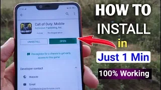 How to Install Call Of Duty in Just 1min, Any Android Devices, How to Download Call of duty How to Install Call Of Duty in Just 1min, Any Android Devices, How to Download Call of duty