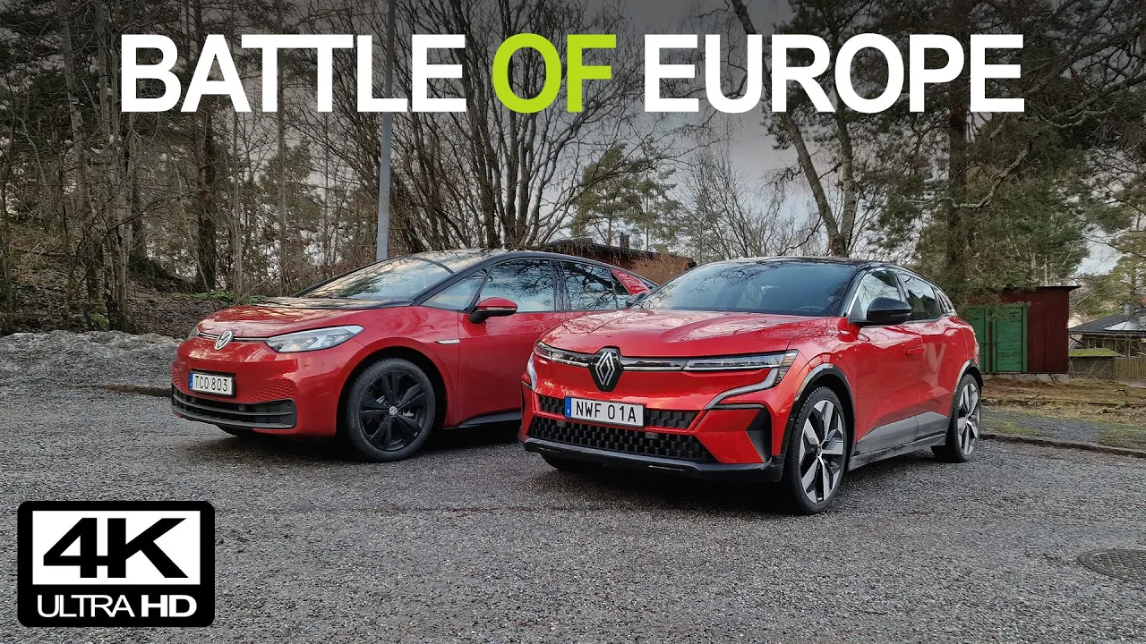 Megane E-Tech vs VW ID.3 - Let's test REAL range, acceleration and noise