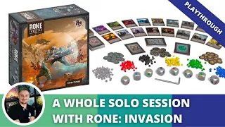 Rone Invasion: Full Solo Playthrough.