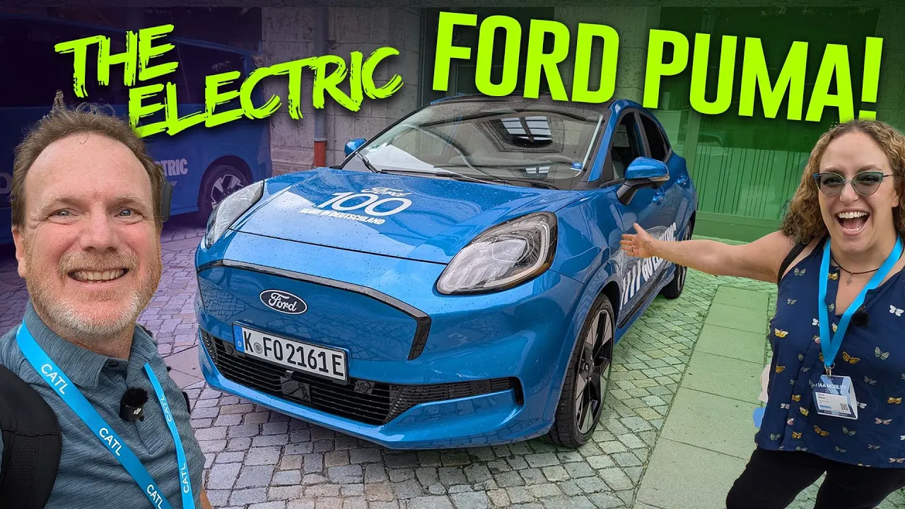 The $35k Ford EV we WISH we could buy in the USA! The Ford Puma EV