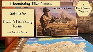 Setup for Patton's First Victory - Tunsia