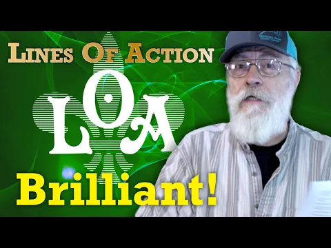 A classic two-player abstract strategy game that deserves more attention: Lines of Action!