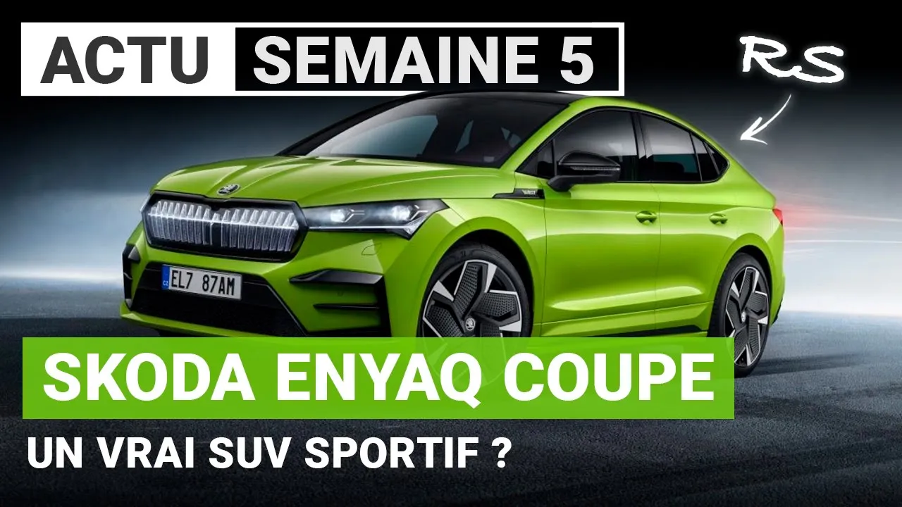 Le Skoda ENYAQ coupé est enfin réalité !