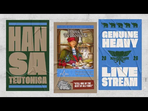 Hansa Teutonica (revisited) - 5p Overview, Play-through & Discussion by Heavy Cardboard