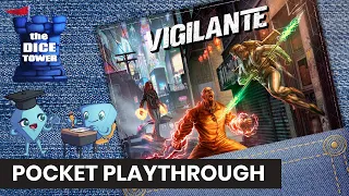 Vigilante Board Game - Pocket Playthrough with Stella & Tarrant
