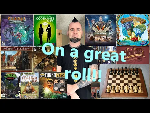Josh Yaks about board games played in February 2023: 10 more games!