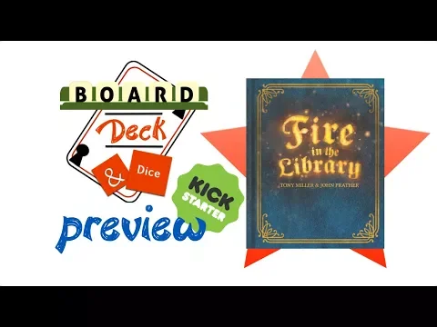 Fire in the Library - Kickstarter Preview
