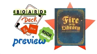 Fire in the Library - Kickstarter Preview
