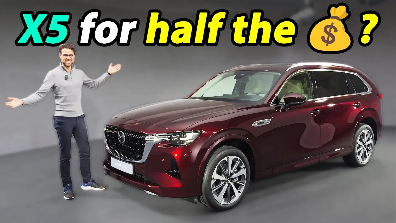 Mazda CX-80 premiere REVIEW - can this CX90 brother challenge a BMW X5?