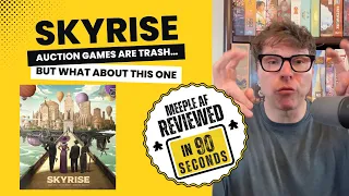 Skyrise - Board Game Review: An Auction Game That Doesn’t Suck