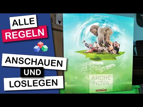 Arche Nova - Brettspiel Anleitung - Alle Regeln