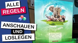 Arche Nova - Brettspiel Anleitung - Alle Regeln