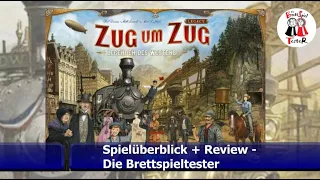 Zug um Zug Legacy Legenden des Westens - Spielüberblick + Review - Brettspiel - Die Brettspieltester